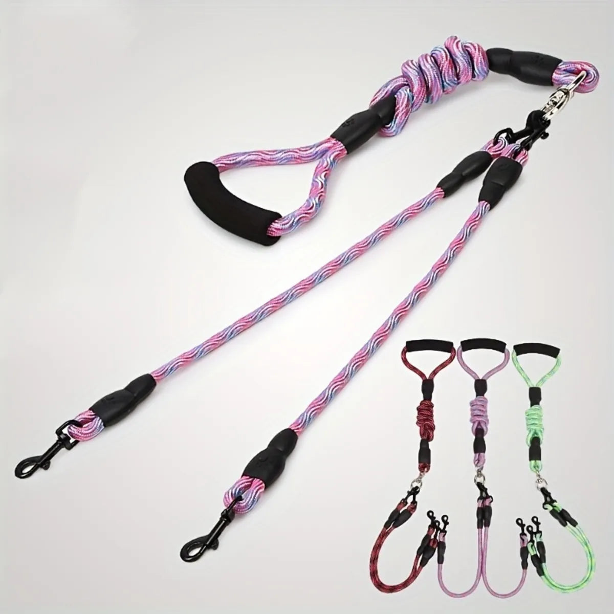 Detachable Dual Dog Leash